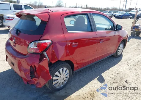 2024 Mitsubishi Mirage Es/Le z USA, uszkodzony, nr VIN ML32AUHJ7RH013176